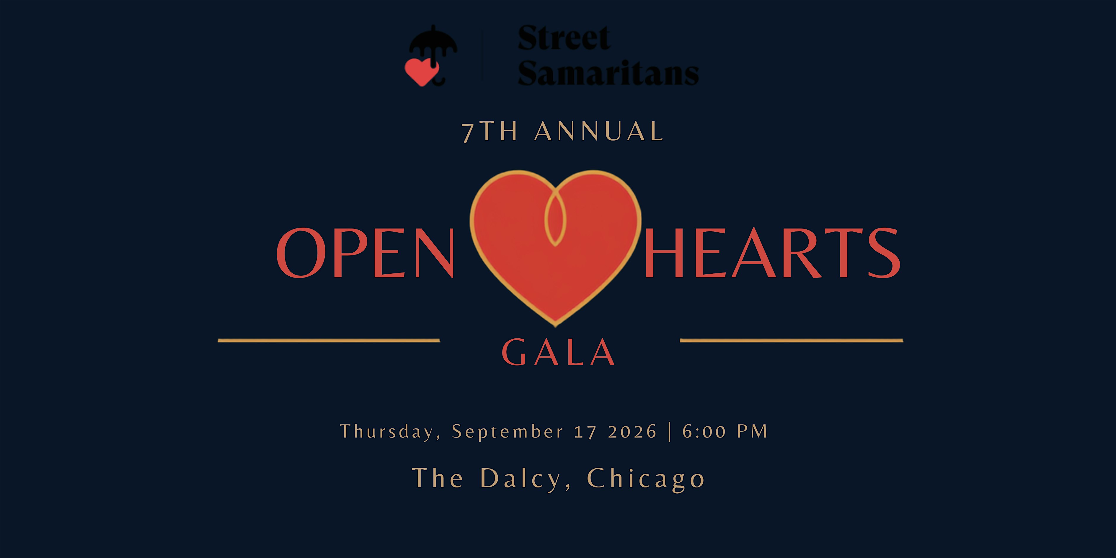 Street Samaritans Seventh Annual Open Hearts Gala