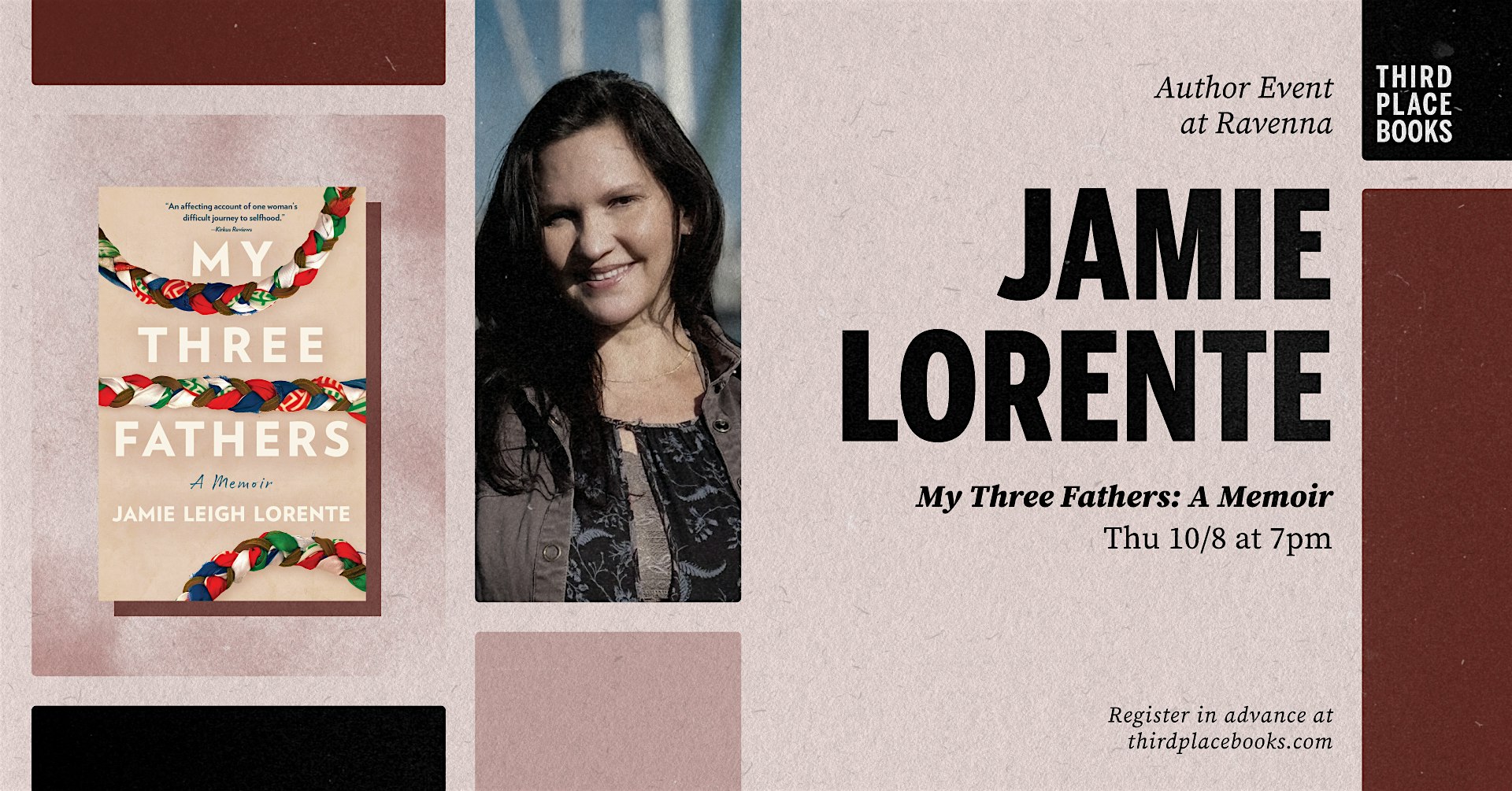 Jamie Lorente presents 'My Three Fathers: A Memoir'