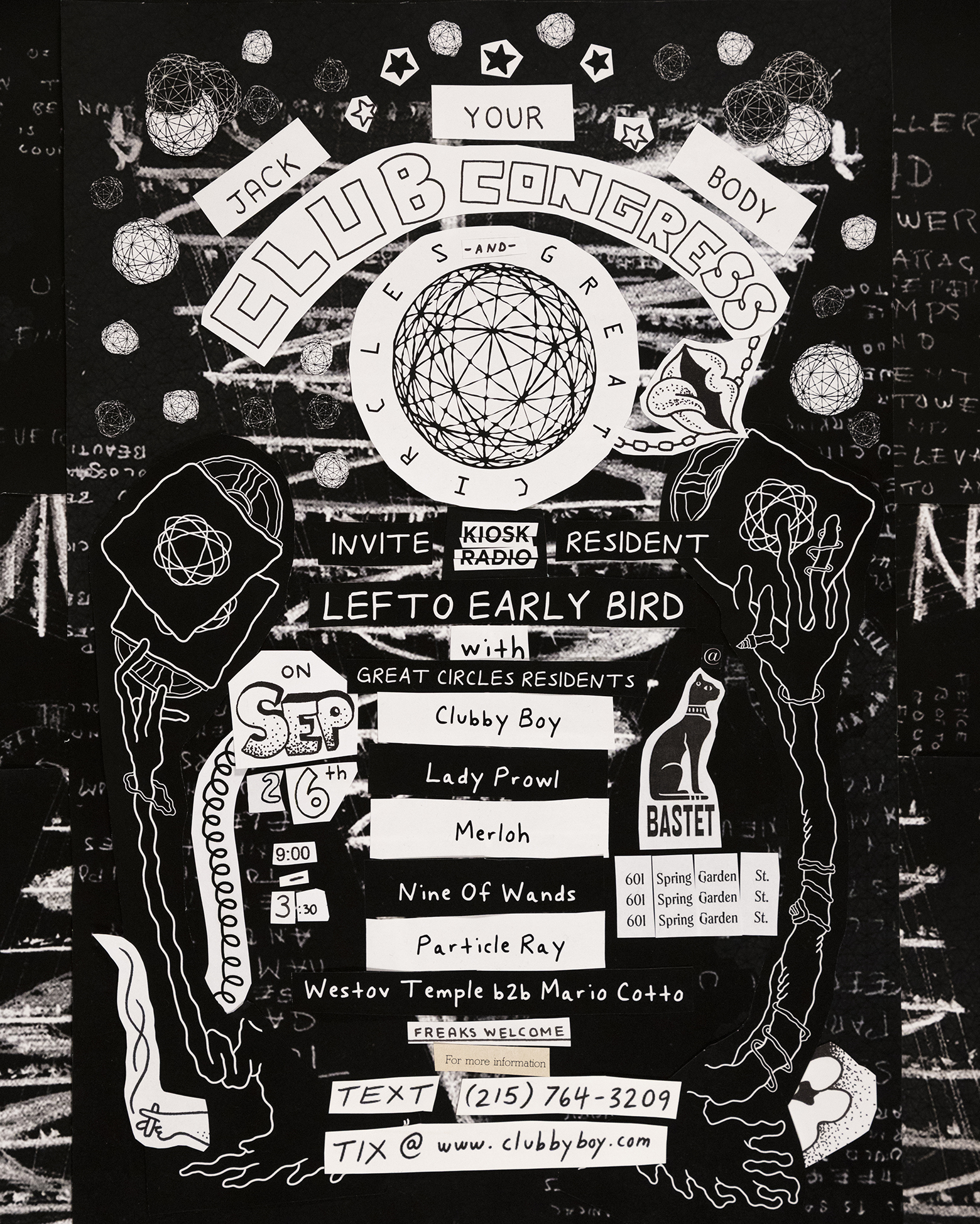 Club Congress X Great Circles Invite Lefto - Community Radio Take Over
