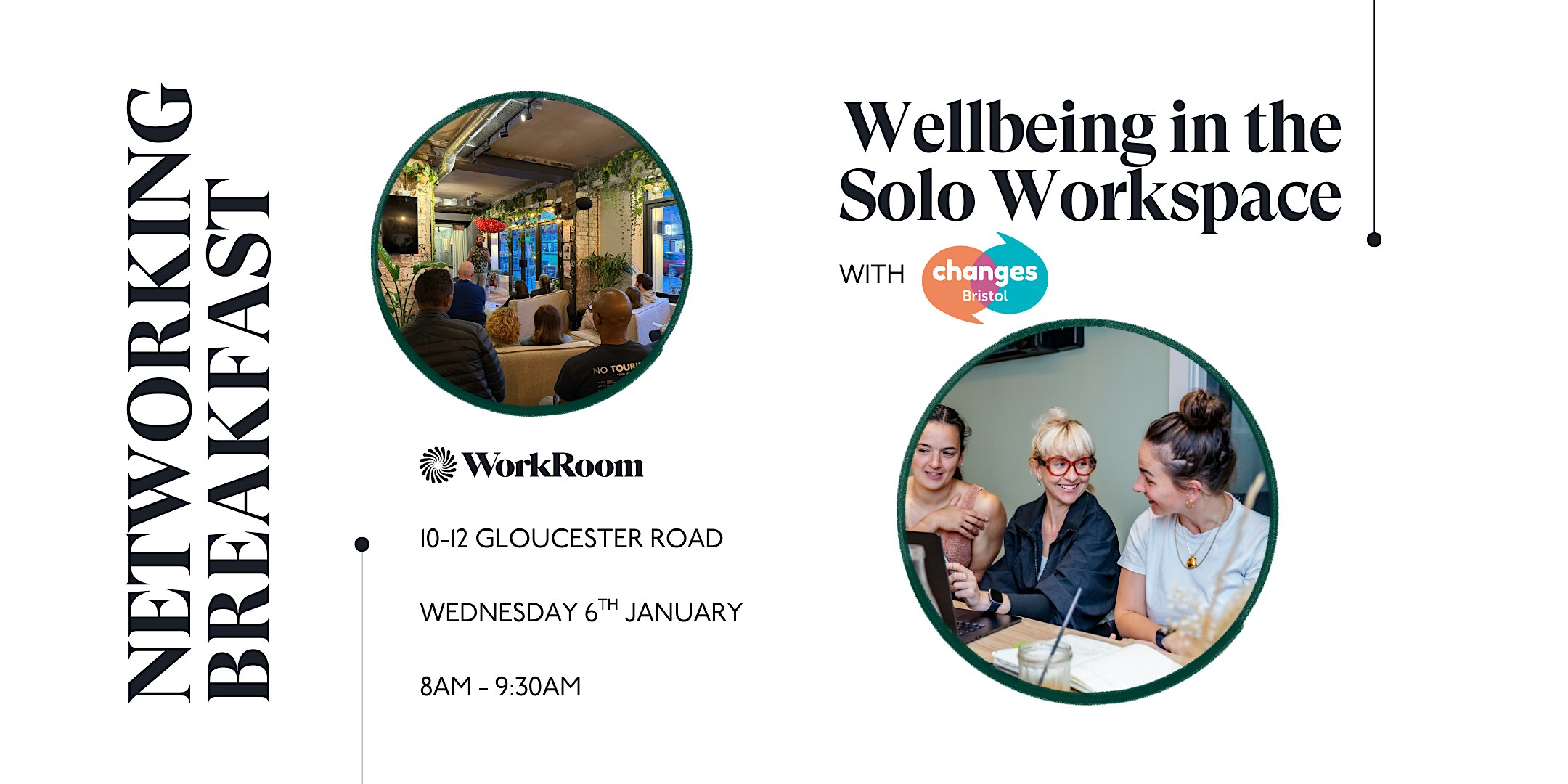 Networking Breakfast: Wellbeing in the Solo Workspace