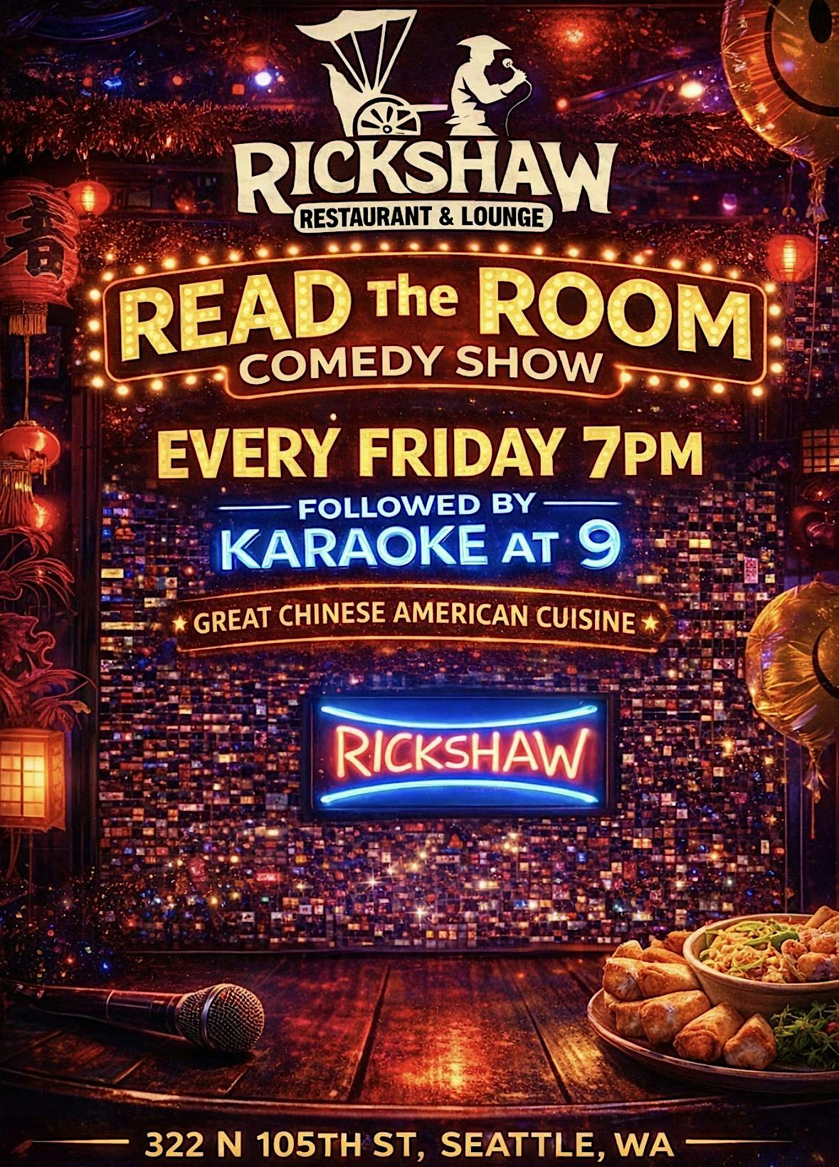 The Rickshaw Read the Room Comedy Show