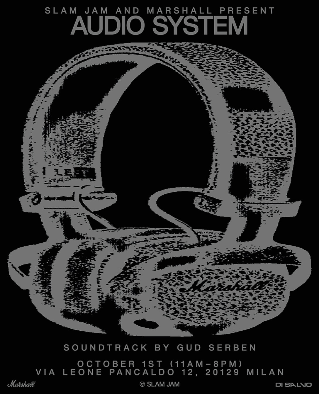 Slam Jam & Marshall present AUDIO SYSTEM
