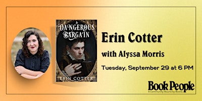 BookPeople Presents: Erin Cotter - A Dangerous Bargain