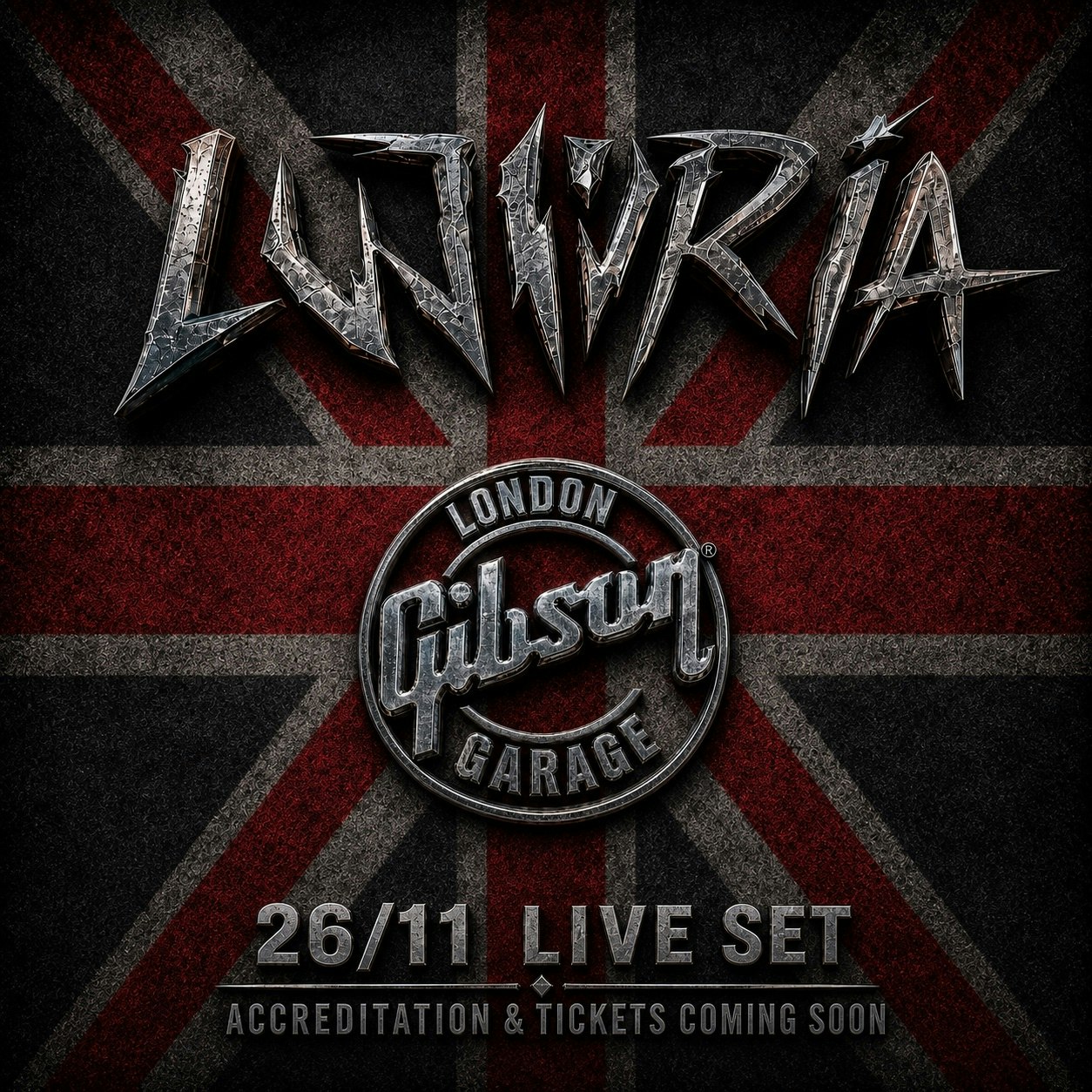 LUJURIA live at Gibson garage (Acoustic)