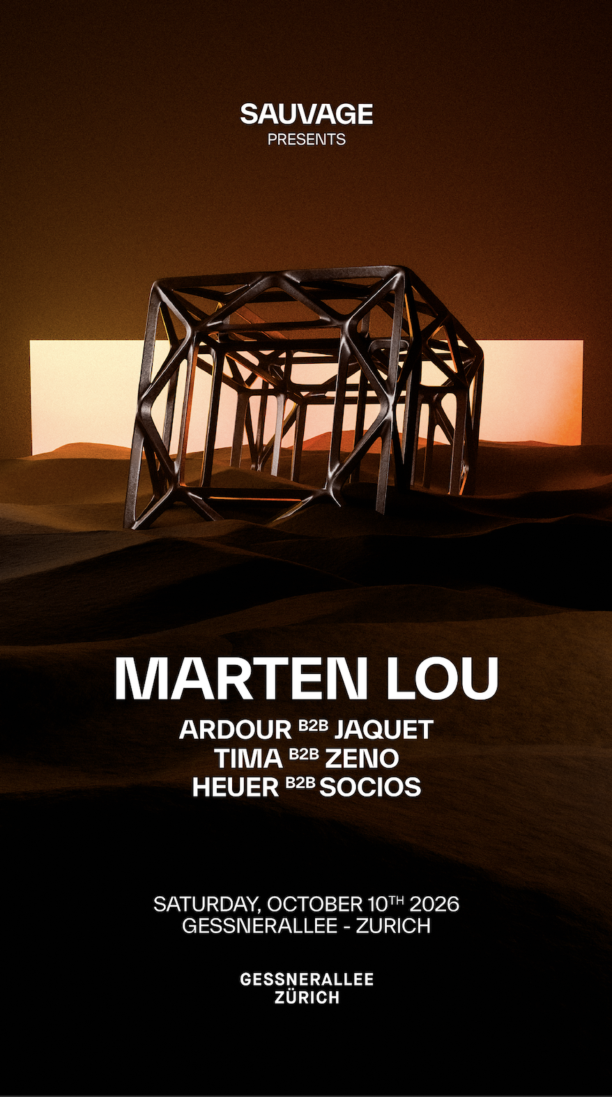 Sauvage presents Marten Lou