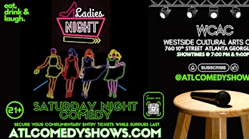 The Georgia Comedy Experience this Saturday @ Westside Cultural Arts Center