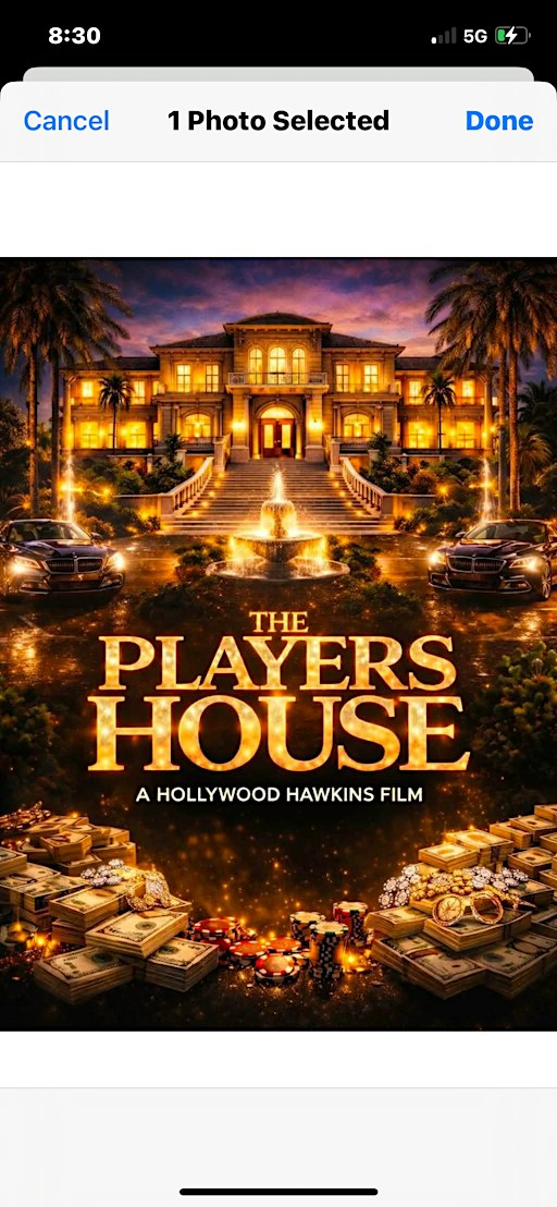 The players House Movie premiere