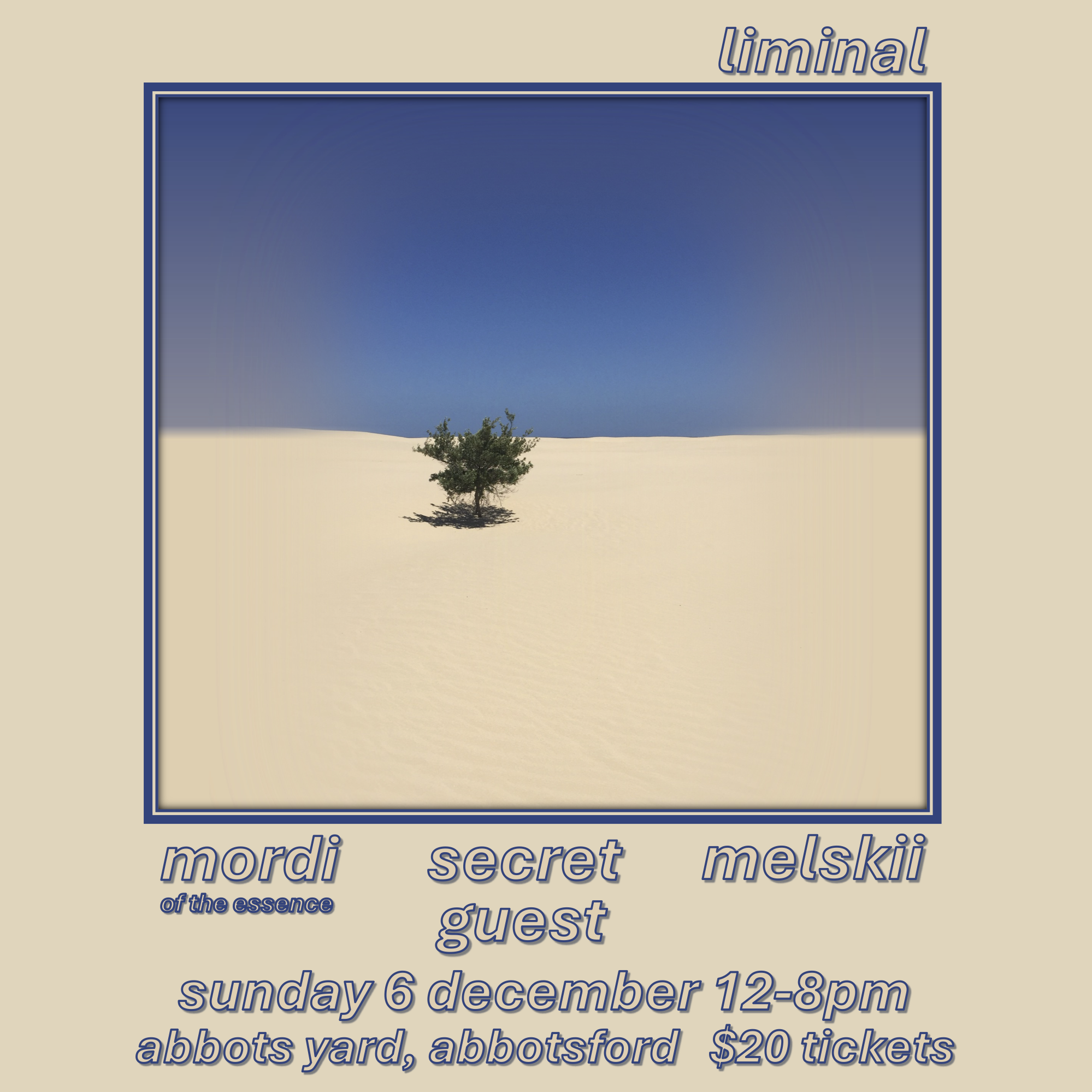 liminal pres. Mordi, secret guest, melskii (day party) (extended sets)