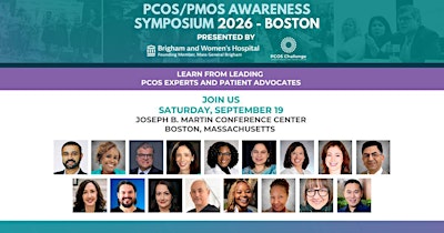PCOS/PMOS Awareness Symposium 2026 - Boston