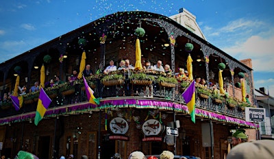 Mardi Gras Balcony Party Tickets Sunday DAY