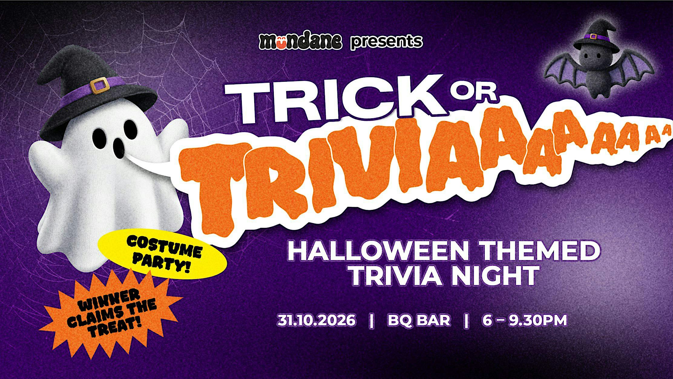 Halloween Costume Party with Trivia