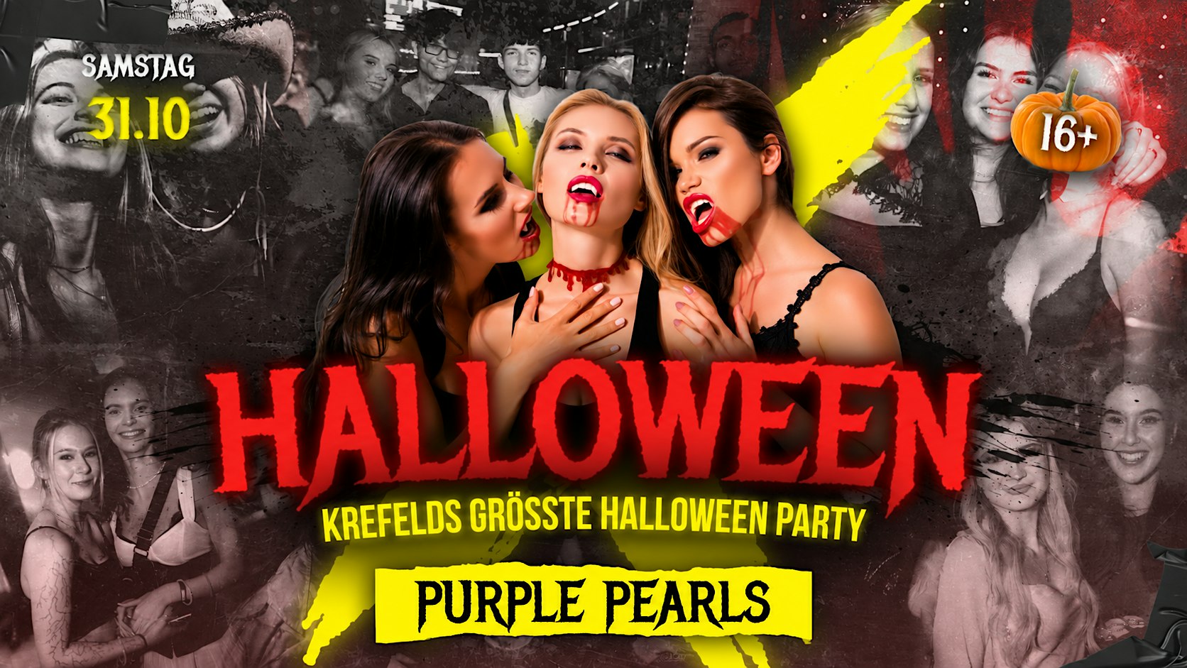 KREFELDS GRÖßTE HALLOWEEN PARTY
