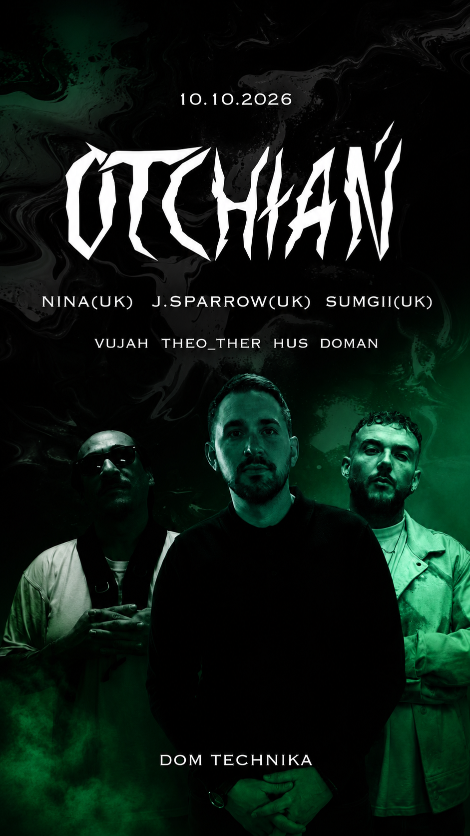 Otchłań X - J. SPARROW (UK) & NINA (UK) & SUMGII (UK)