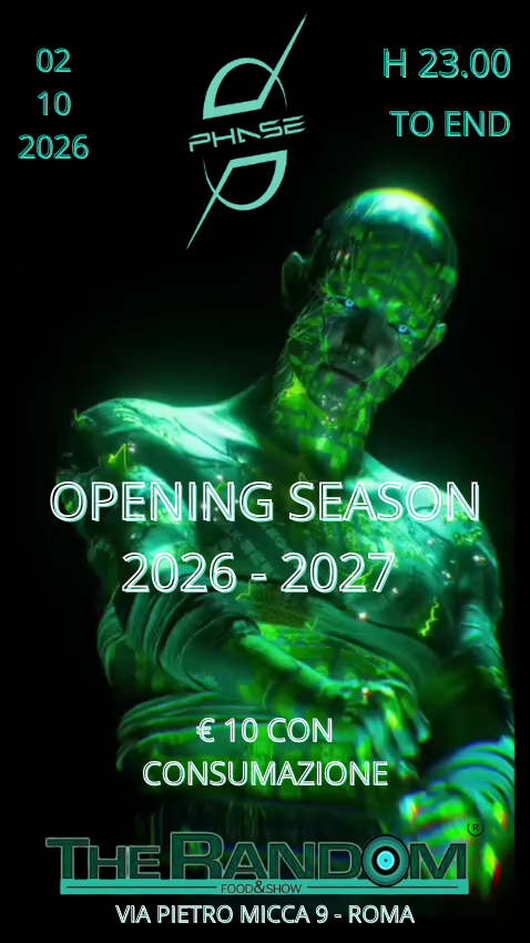 OPENIG SEASON 2026 - 2027