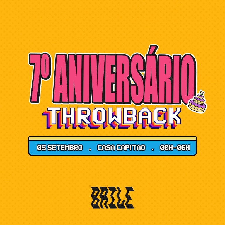 7º Aniversário Throwback