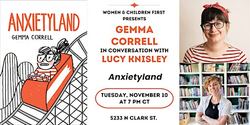 Book Event: Anxietyland by Gemma Correll