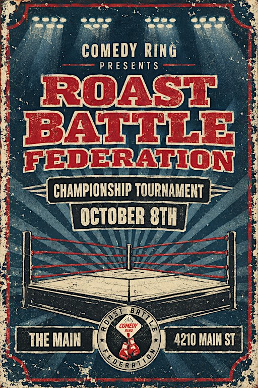 Roast Battle Federation — Comedy Ring's Championship Tournament | Vancouver