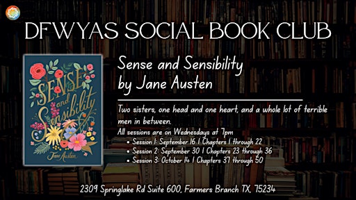 Sense and Sensibility | DFW YAS Social Book Club