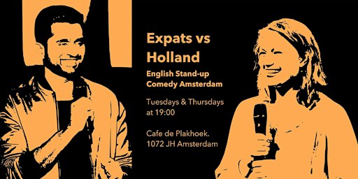 Expats vs Holland: English Stand-up Comedy Amsterdam