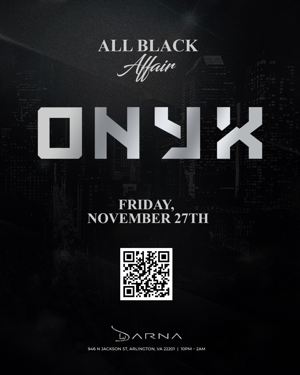 Onyx All Black Affair