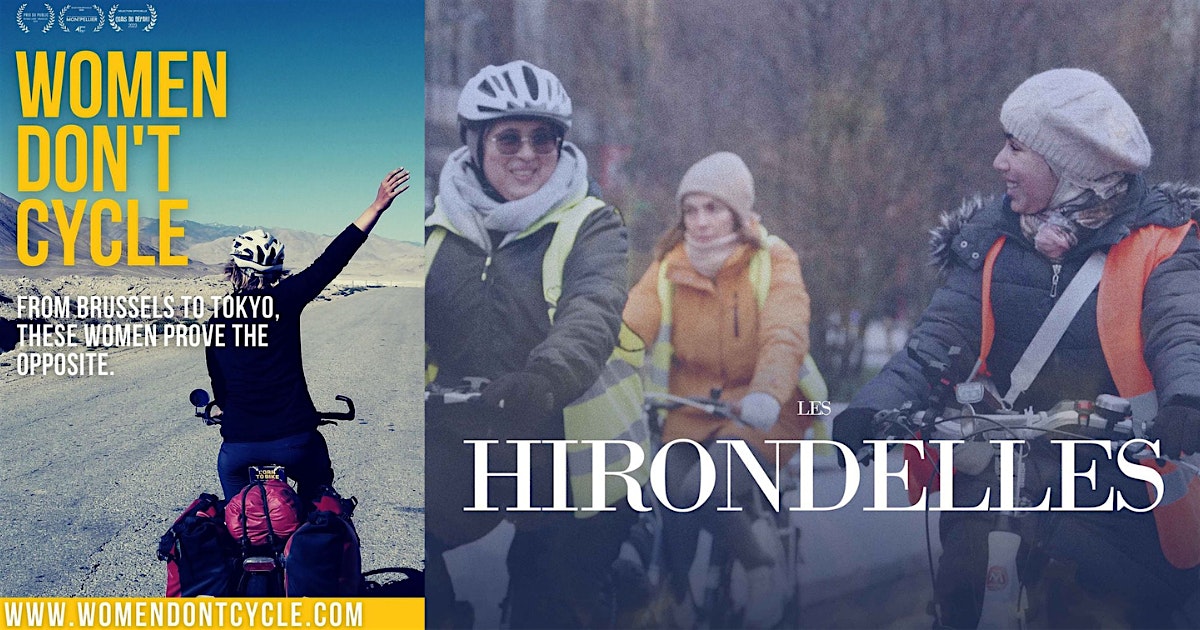 Projection des documentaires Les Hirondelles et Woman Don't Cycle