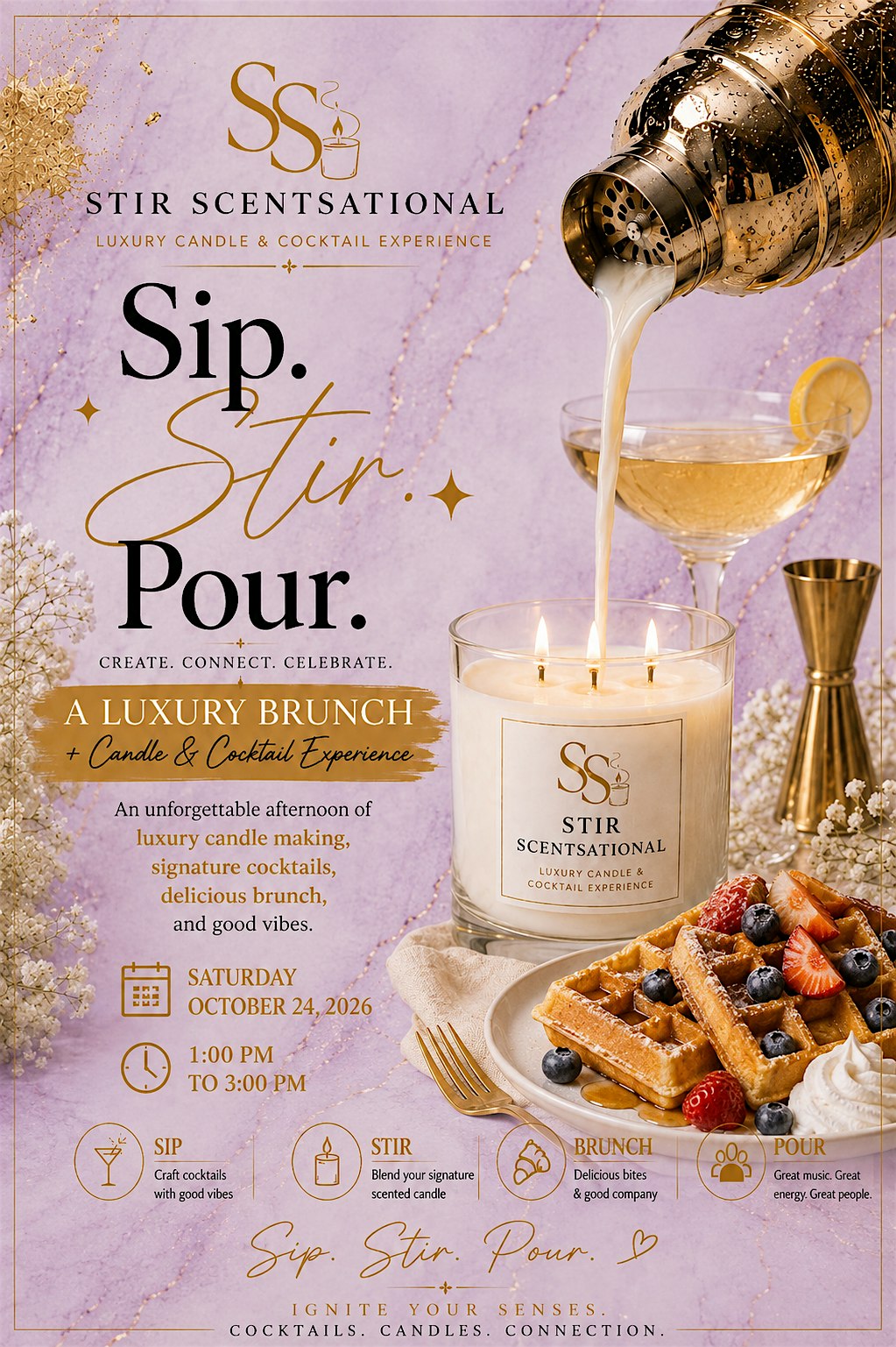 Stir Scentsational: Candle & Cocktail Experience