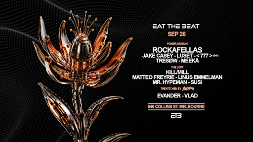 Eat The Beat Saturdays | Sep 26