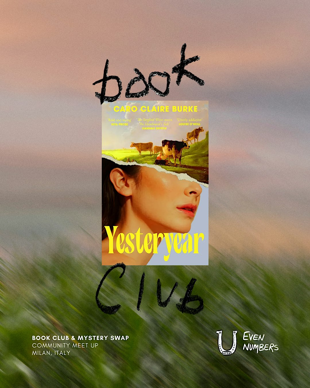 Book Club & Mystery Book Swap in Milan | Yesteryear by Caro Claire Burke
