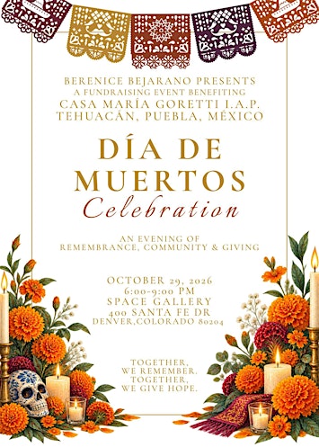 Dia de los Muertos Benefit for Girls of Casa Hogar Maria Goretti