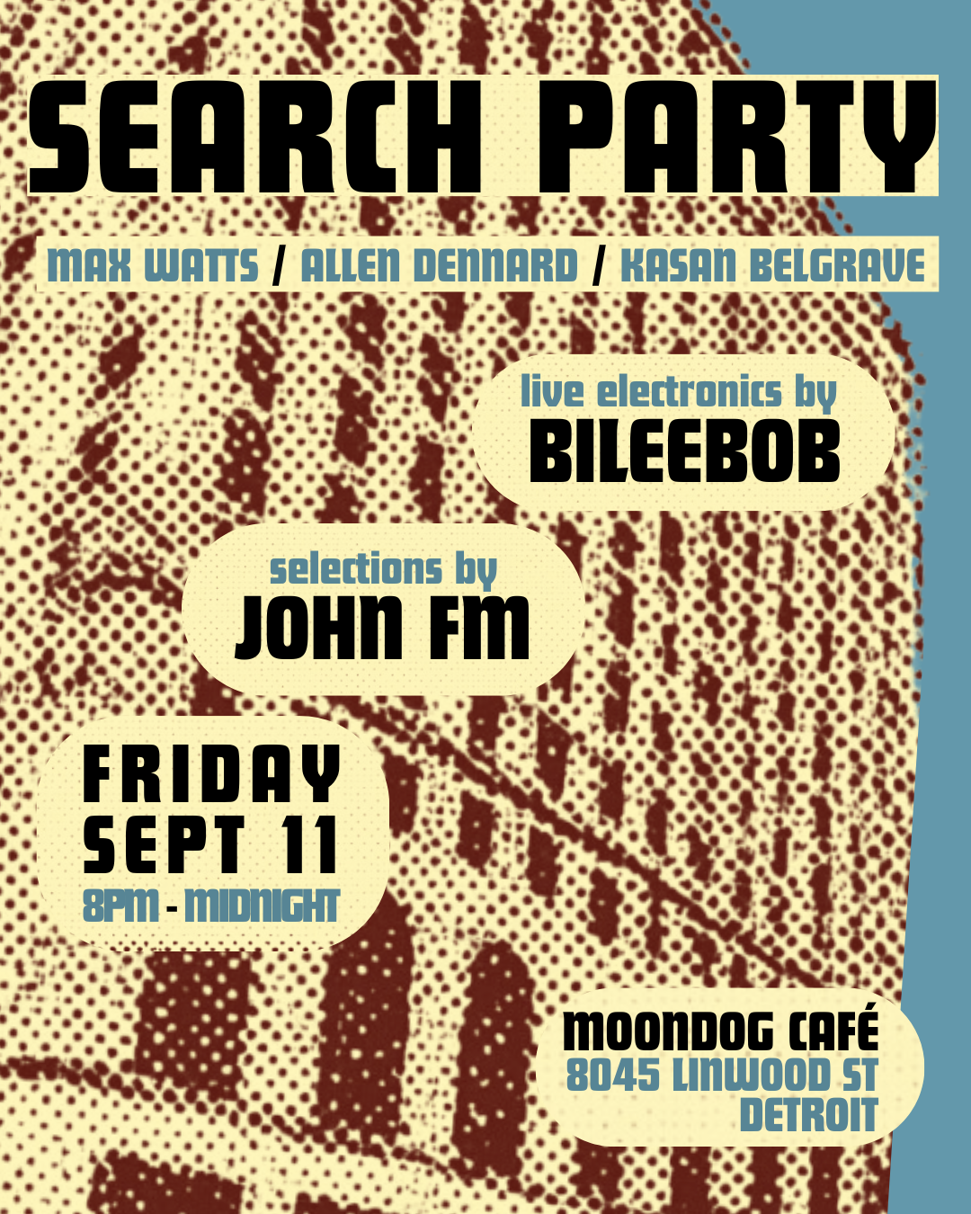 SEARCH PARTY / Bileebob / JOHN FM