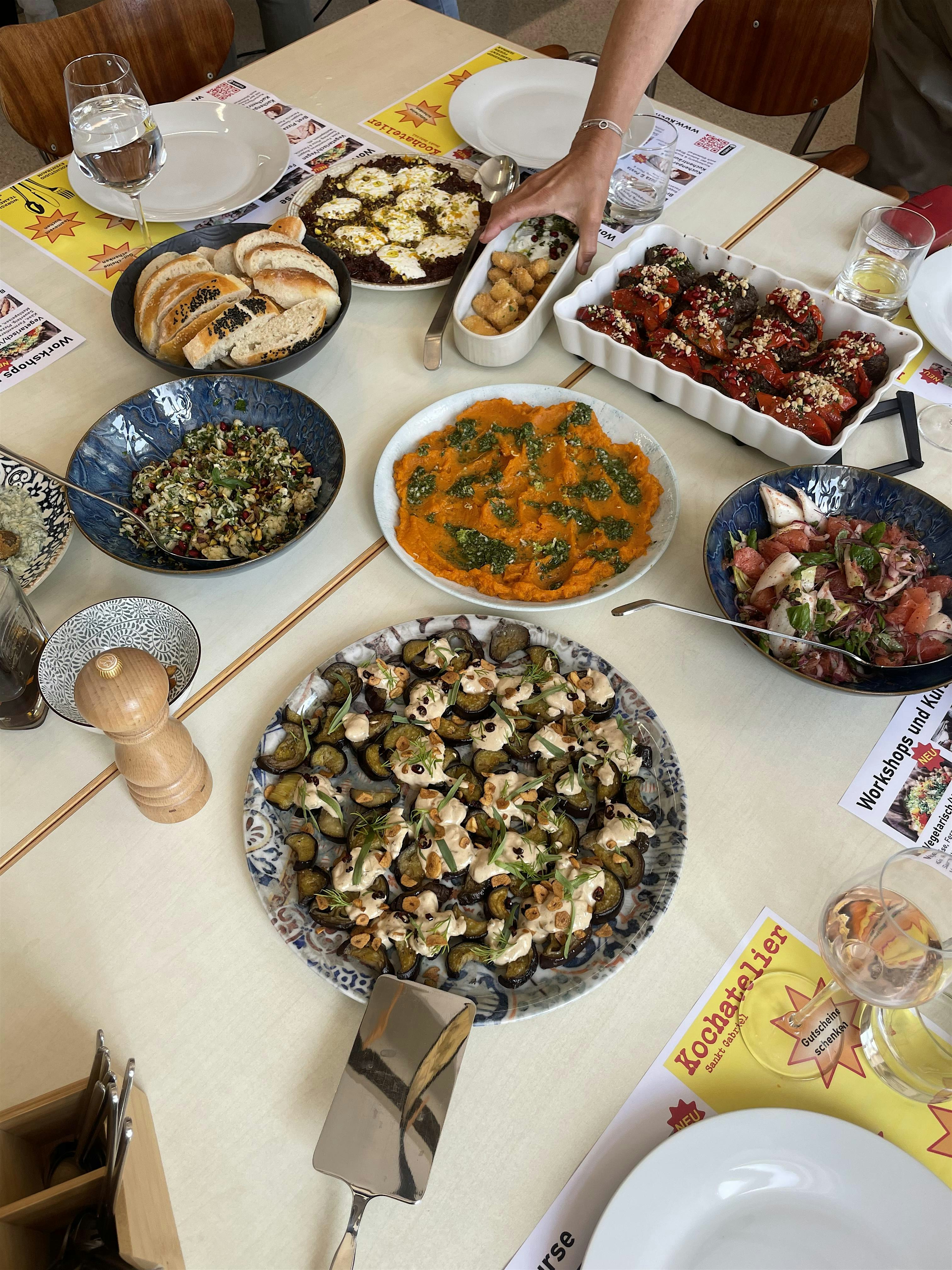 Moderne Orientalische Küche nach Rezepten von Yotam Ottolenghi