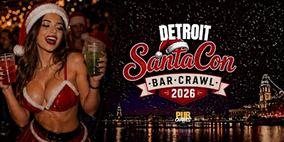 Detroit SantaCon Bar Crawl 2026