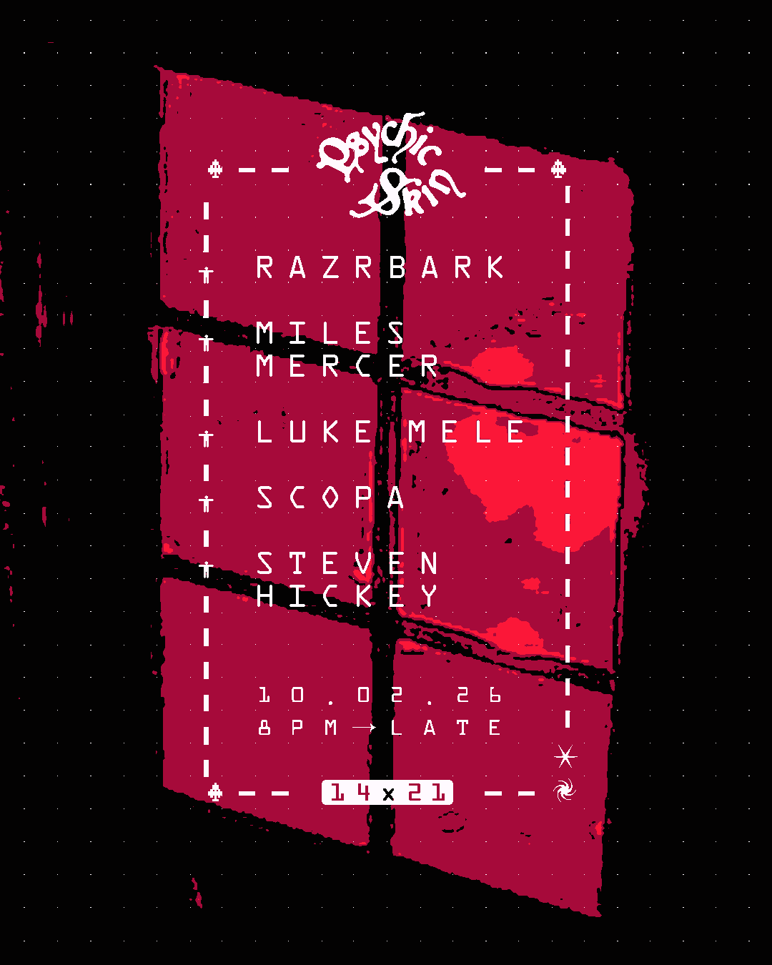 Psychic Skin & 14x21: Razrbark, Miles Mercer