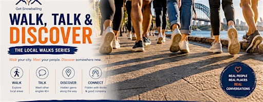 Walk, Talk & Discover - Singles 40+