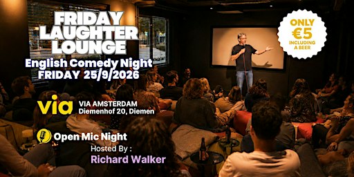 Friday Laughter Lounge Sept. 25th