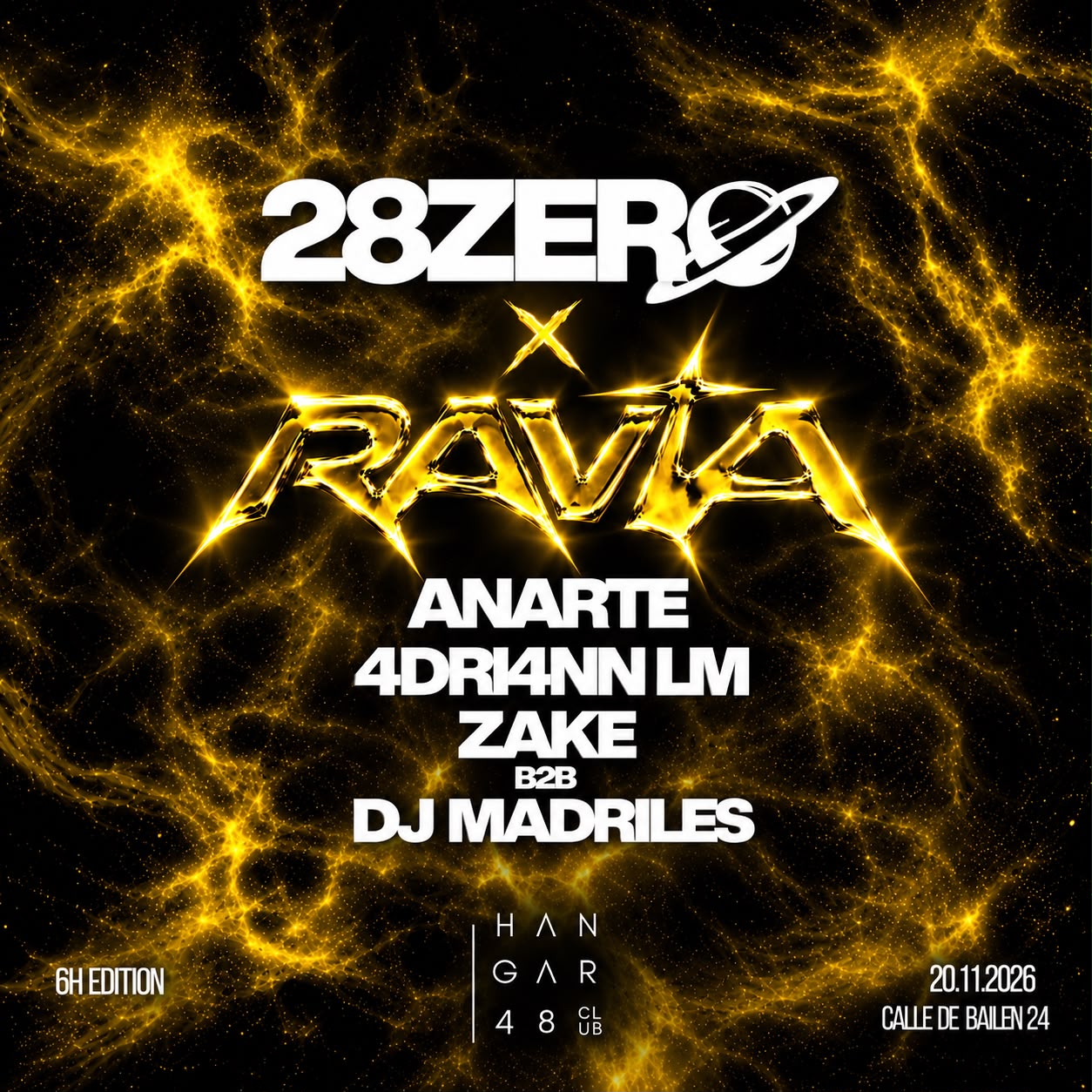 28ZERØ X RAVIA - 6° EDICIÓN
