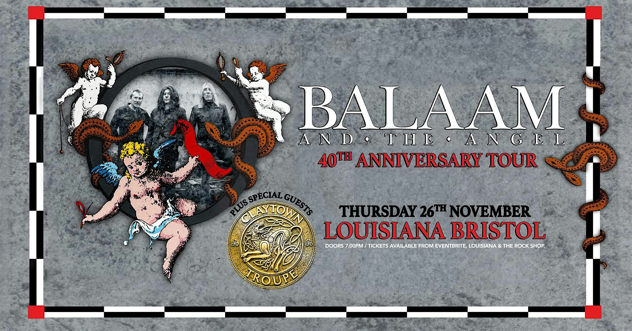 Balaam and the Angel (40th Anniversary Tour) / Claytown Troupe