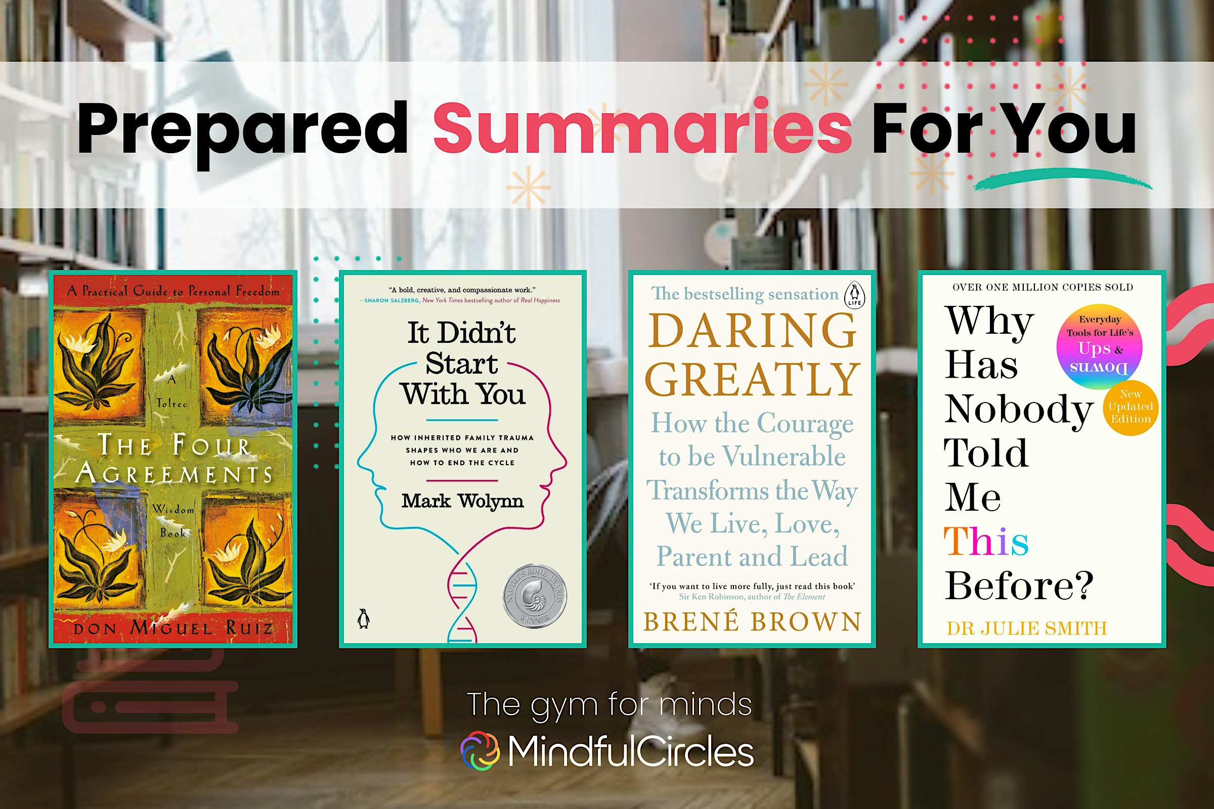 Reflections & Mind Clarity Circle | Week's Topic: The Four Agreements
