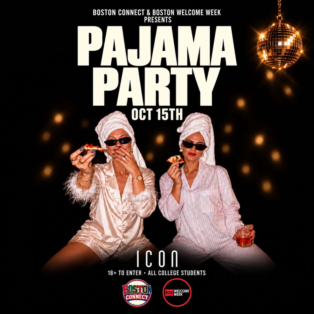 Pajama Party College Party BOSTON (18+) @icon Thursday - Boston Connect - College id or 18+