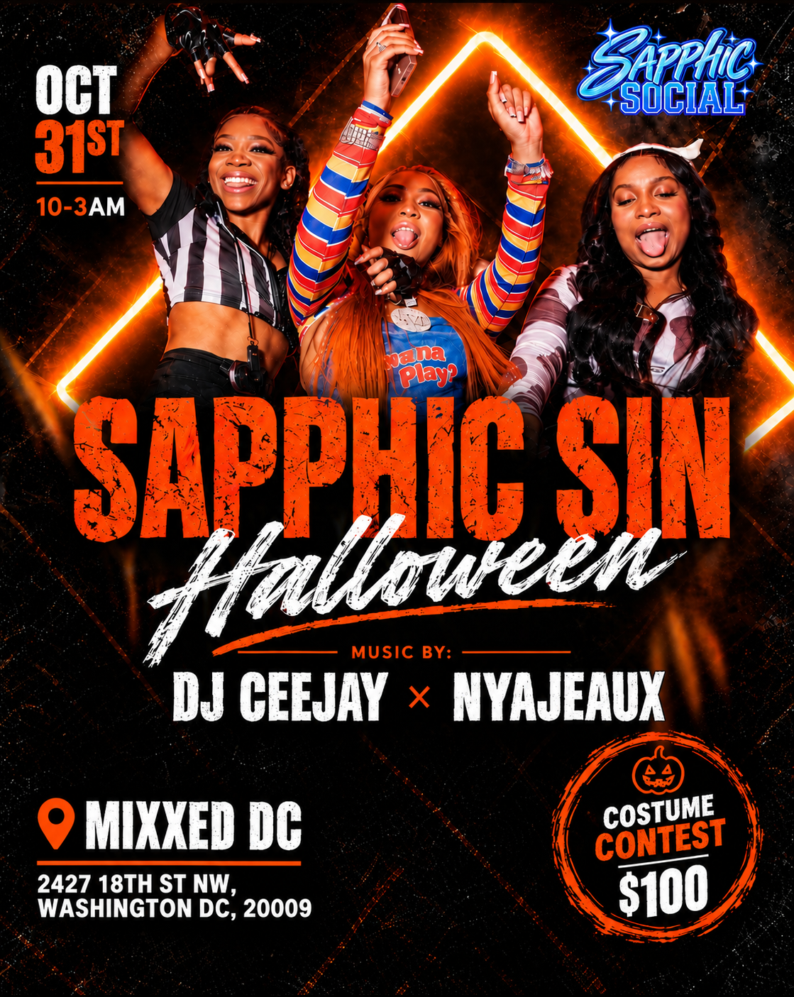 Sapphic Sin: Halloween