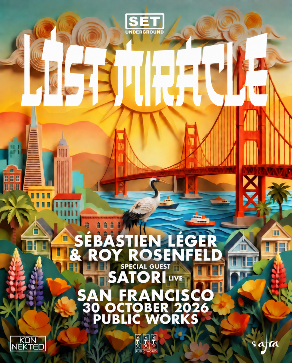 SET Halloween with Lost Miracle (Sébastien Léger & Roy Rosenfeld) & Satori