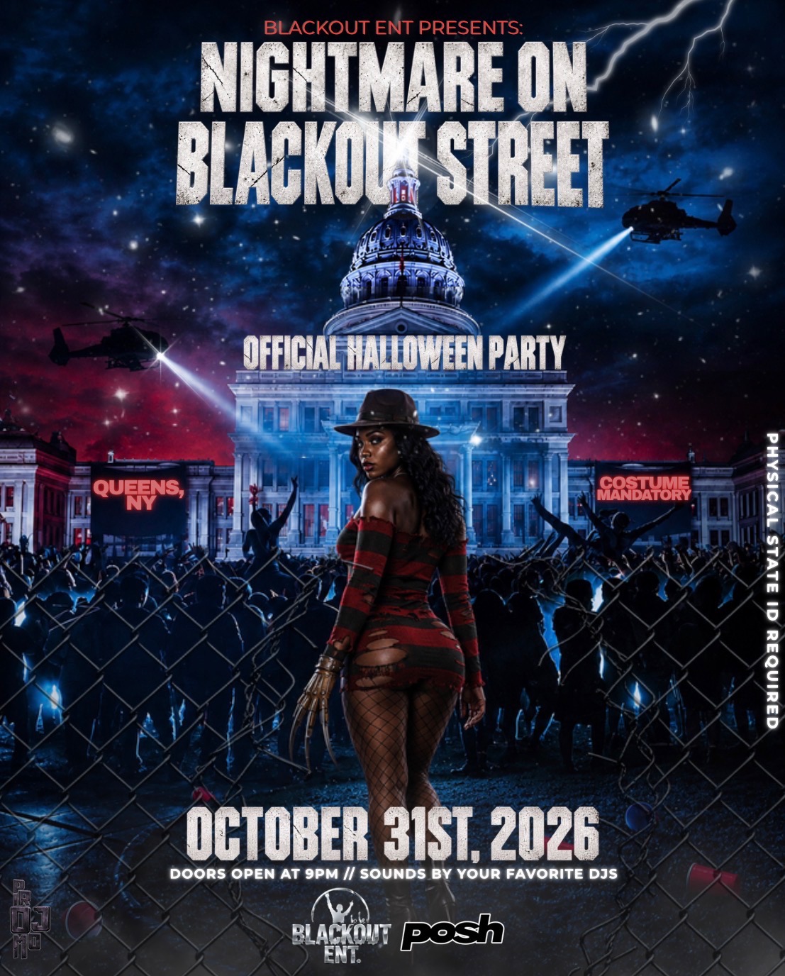 BLACKOUT ENT PRESENTS: NIGHTMARE ON BLACKOUT STREET😈