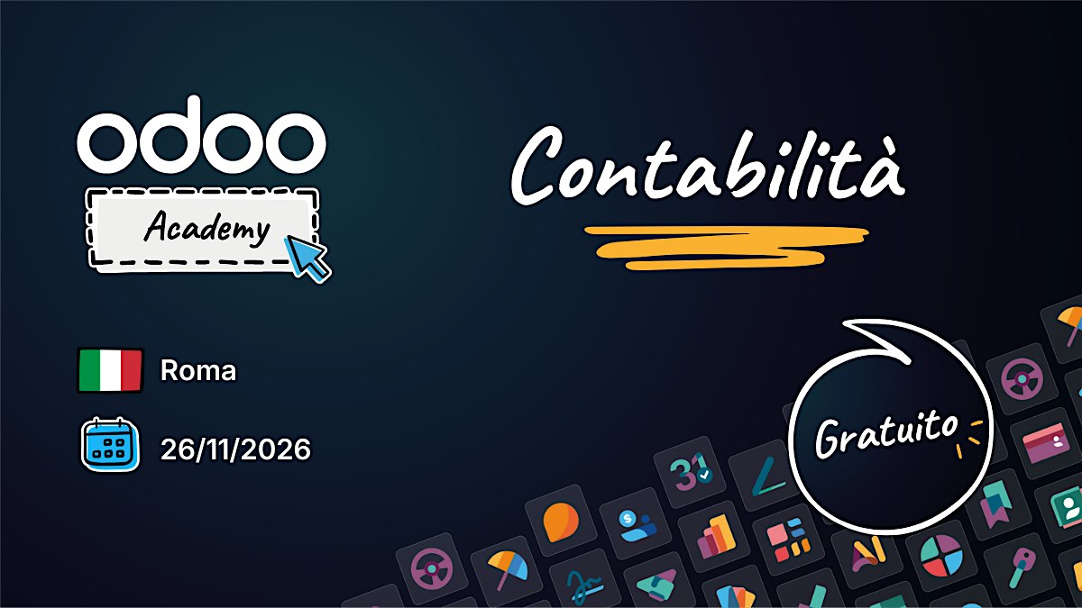 Odoo Academy Contabilità - Roma