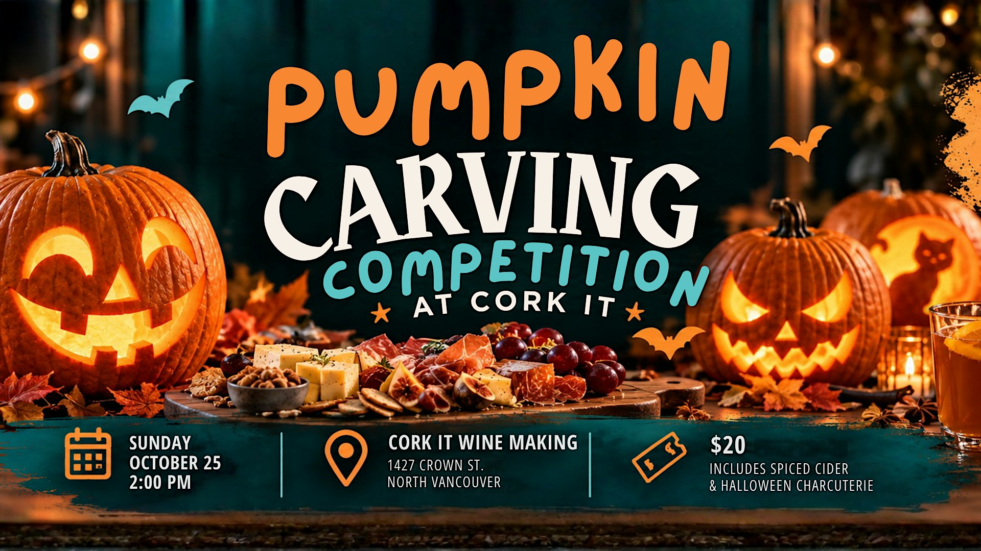 Cork It Pumpkin Carving Competition