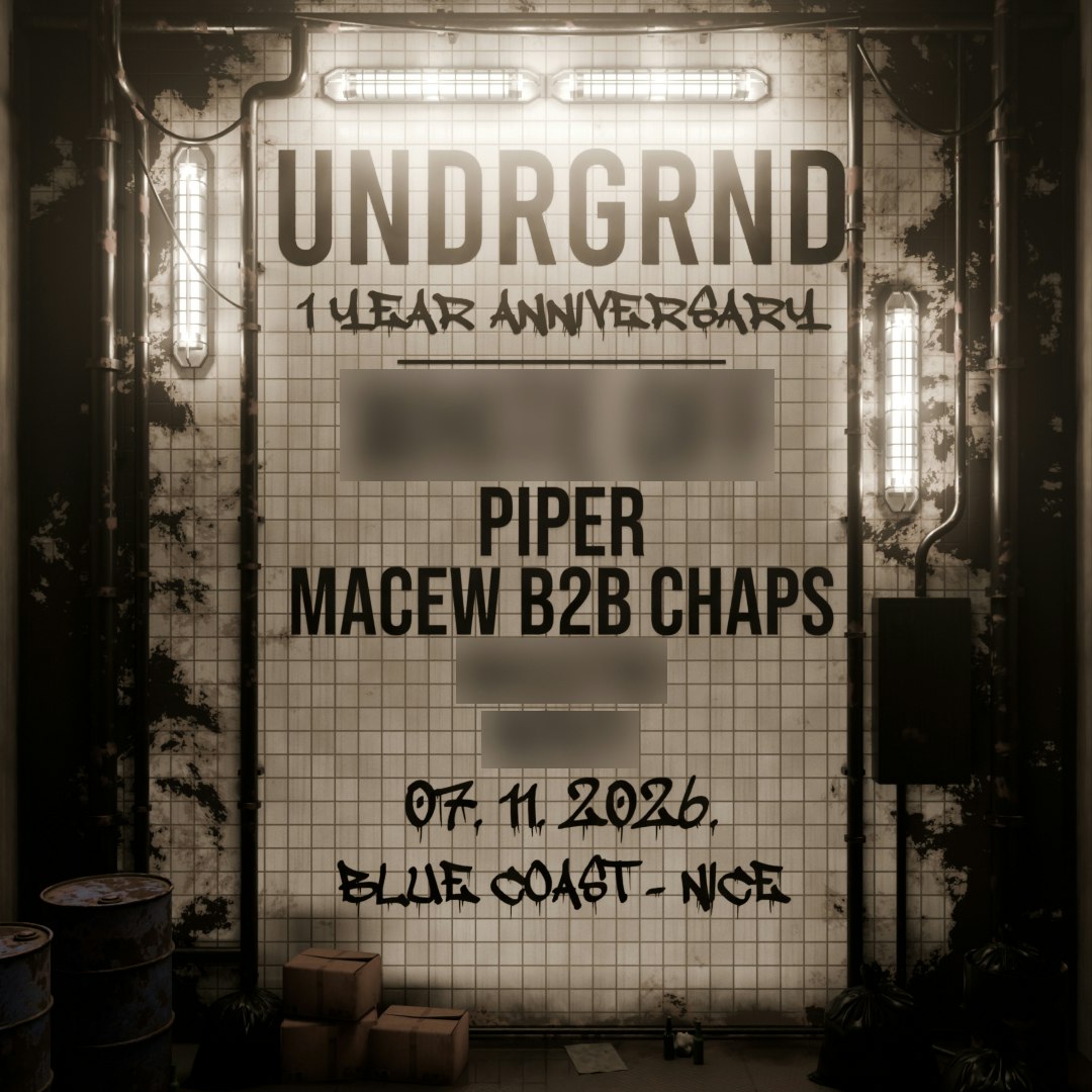 UNDRGRND 1 YEAR ANNIVERSARY