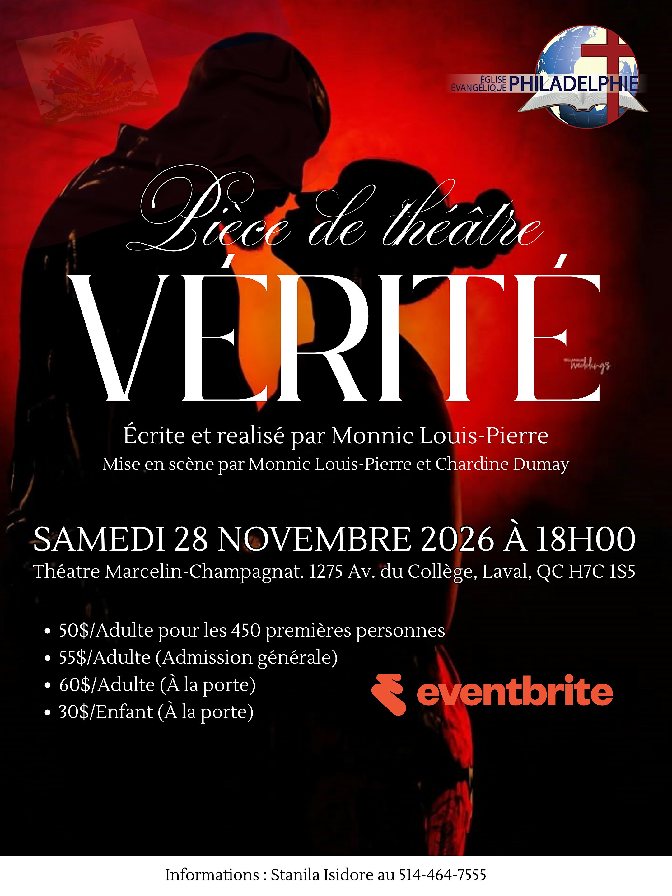 Pièce de théâtre Vérité - 2e représentation