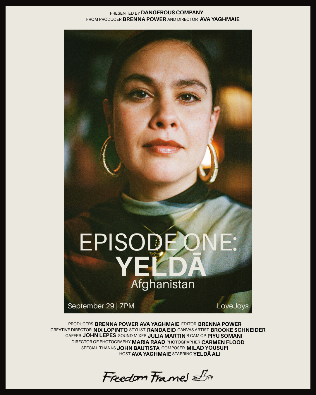 Freedom Frames World Premiere