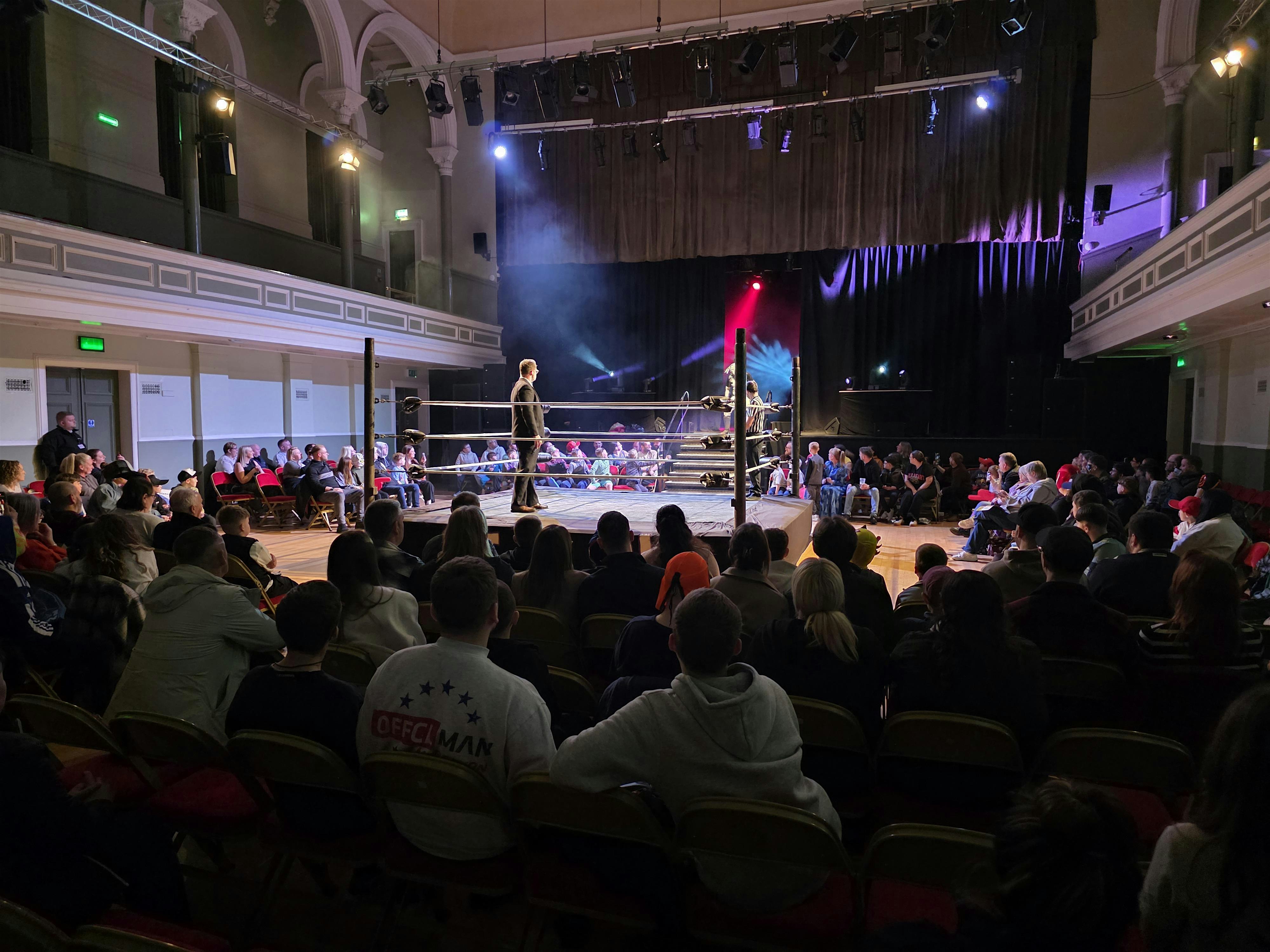AMERICAN WRESTLING EPW ASHTON UNDER LYNE