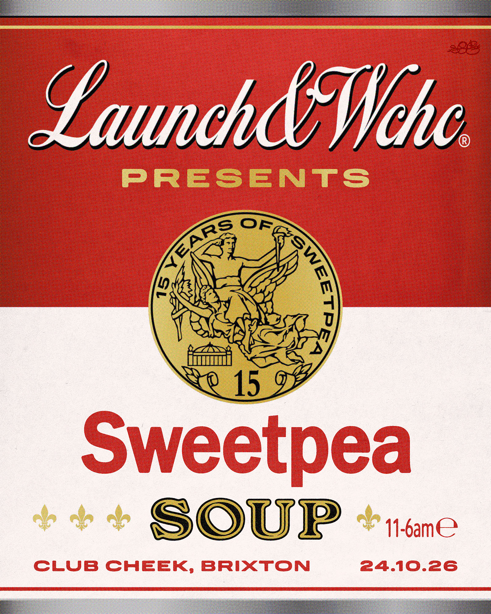 Launch & Whistle Crew Horns Crew present 15 Years of Sweetpea