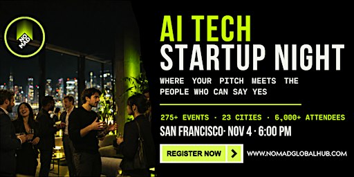 VC Networking & Tech Pitch I San Francisco